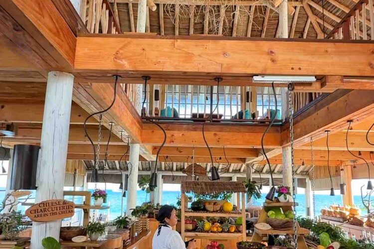 Breakfast at Six Senses Laamu